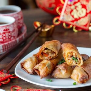 Chinese-spring-rolls