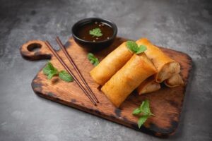 Chinese-spring-rolls