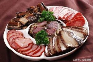 Steamed cured meat