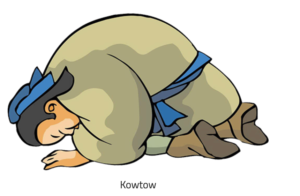kowtow